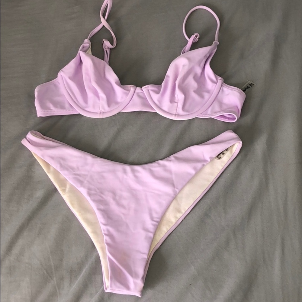 Lilac Zaful Bikini